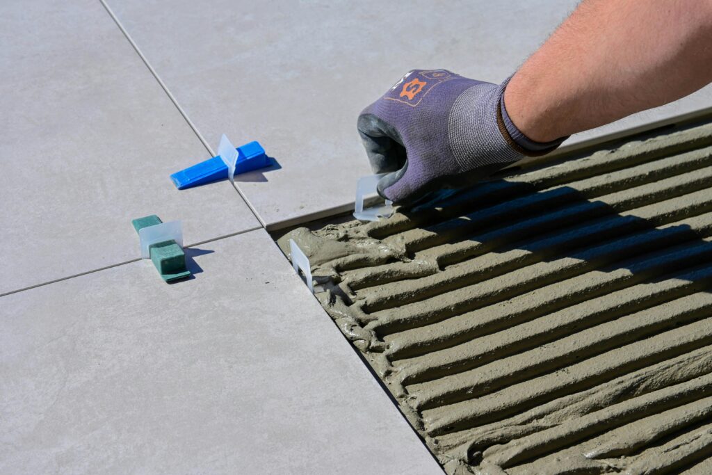 Installation Of Tiles in SF image